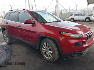 2017 Jeep Cherokee Limited with VIN 1C4PJMDSXHW582406, listed as a IAAI auction lot 41231312 with 73,696 mi miles. Bid and sale history available at carsss.com. Image 1.