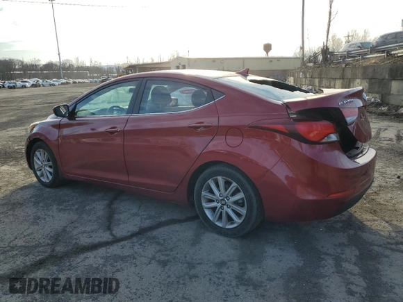 2015 Hyundai Elantra SE z VIN 5NPDH4AE0FH584083, wystawiony jako Copart lot #48060525 z przebiegiem 83 985 mil mil oraz Szkody całkowita. Historia ofert i sprzedaży dostępna na DreamBid. Obrazek 2.