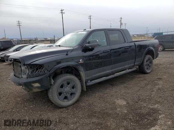 2015 Ram 3500 Laramie with VIN 3C63R3ML9FG590199, listed as a Copart auction lot 74700724 with 297,776 mi miles and Salvage Title. Bid and sale history available at carsss.com. Image 1.