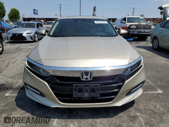 2018 Honda Accord EX-L z VIN 1HGCV3F53JA000901, wystawiony jako Copart lot #64674335 z przebiegiem 67 532 mil mil oraz Szkoda całkowita • Salvage title. Historia ofert i sprzedaży dostępna na DreamBid. Obrazek 5.