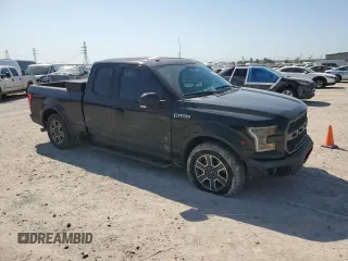 2016 Ford F-150 XL with VIN 1FTEX1CPXGKG04282, listed as a Copart auction lot 52522565 with 167,022 mi miles and Salvage title. Bid and sale history available at DreamBid. Image 4.