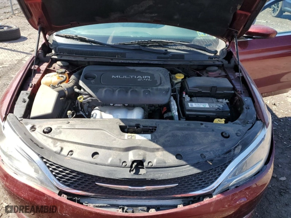 2015 Chrysler 200 Limited with VIN 1C3CCCAB6FN674868, listed as a Copart auction lot 50160605 with 108,915 mi miles and Salvage Title. Bid and sale history available at carsss.com. Image 11.