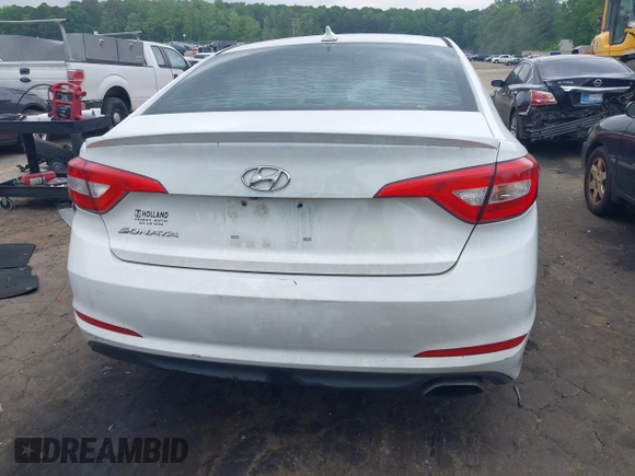 2015 Hyundai Sonata SE z VIN 5NPE24AF2FH008428, wystawiony jako IAAI lot #42106229 z przebiegiem 160 768 mil mil oraz . Historia ofert i sprzedaży dostępna na DreamBid. Obrazek 16.