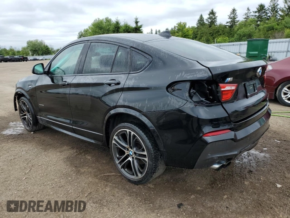 2015 BMW X4 xDrive35i with VIN 5UXXW5C55F0E87384, listed as a Copart auction lot 56299284 with 182,434 mi miles and Clean Title. Bid and sale history available at carsss.com. Image 2.