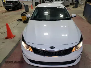 2018 Kia Optima LX with VIN KNAGT4L35J5216351, listed as a Copart auction lot 50174385 with 50,774 mi miles and Salvage Title. Bid and sale history available at DreamBid. Image 5.