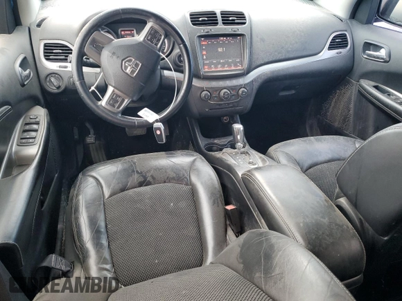 2014 Dodge Journey Crossroad with VIN 3C4PDDGG6ET291062, listed as a Copart auction lot 48731125 with 216,118 mi miles and Salvage title. Bid and sale history available at DreamBid. Image 8.