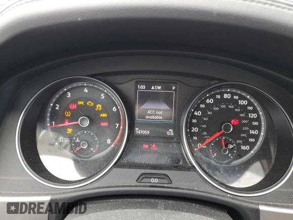 2018 Volkswagen Atlas 3.6L V6 SEL with VIN 1V2MR2CA2JC537460, listed as a Copart auction lot 52799365 with 147,059 mi miles and Non Repairable. Bid and sale history available at carsss.com. Image 9.