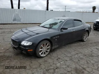 2007 Maserati Quattroporte z VIN ZAMFE39A870031219, wystawiony jako Copart lot #53869655 z przebiegiem Nie podano mil oraz Nie do naprawy • Non repairable. Historia ofert i sprzedaży dostępna na DreamBid. Obrazek 1.