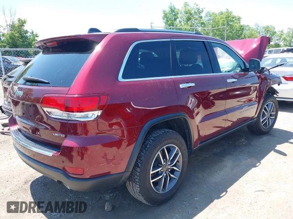 2020 Jeep Grand Cherokee Limited with VIN 1C4RJFBG5LC299828, listed as a IAAI auction lot 42637614 with 79,396 mi miles and . Bid and sale history available at DreamBid. Image 4.