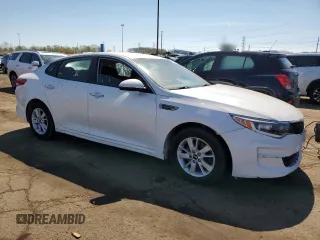 2016 Kia Optima LX with VIN KNAGT4L3XG5077312, listed as a Copart auction lot 55120665 with 102,227 mi miles and Clean Title. Bid and sale history available at carsss.com. Image 4.