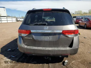 2016 Honda Odyssey EX-L with VIN 5FNRL5H68GB140295, listed as a Copart auction lot 53744385 with 171,985 mi miles and Salvage Title. Bid and sale history available at carsss.com. Image 6.