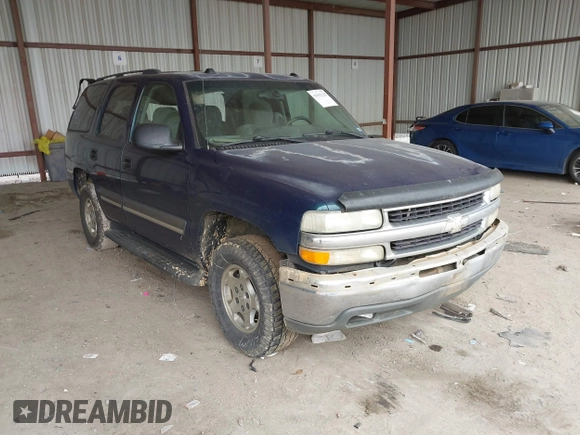 2005 Chevrolet Tahoe LS with VIN 1GNEC13V85R161605, listed as a IAAI auction lot 41631228 with 265,125 mi miles and . Bid and sale history available at DreamBid. Image 1.