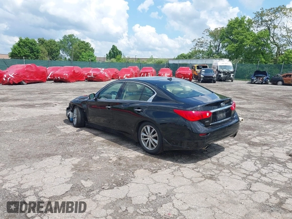 2017 Infiniti Q50 Premium с VIN JN1EV7AR9HM833459, выставлен на аукционе IAAI как лот 42202131 с пробегом 44 708 миль миль и . История ставок и продаж доступна на DreamBid. Изображение 3.