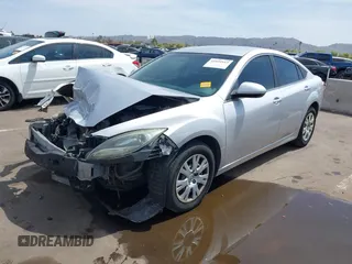 2011 Mazda Mazda6 i Sport with VIN 1YVHZ8BH9B5M27347, listed as a IAAI auction lot 41922553 with 147,573 mi miles. Bid and sale history available at carsss.com. Image 2.