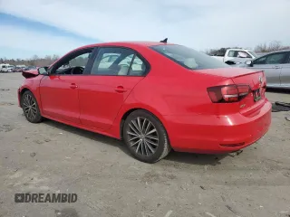2016 Volkswagen Jetta Sport z VIN 3VWD17AJ2GM226561, wystawiony jako Copart lot #48423515 z przebiegiem 71 751 mil mil oraz Szkody całkowita. Historia ofert i sprzedaży dostępna na DreamBid. Obrazek 2.
