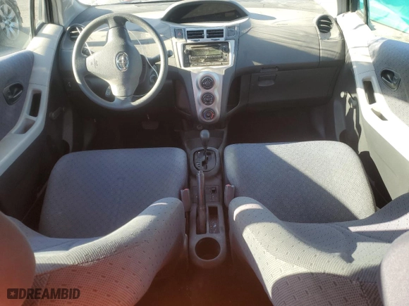 2009 Toyota Yaris with VIN JTDKT903095262342, listed as a Copart auction lot 47400255 with 0 mi miles and Salvage Title. Bid and sale history available at carsss.com. Image 8.