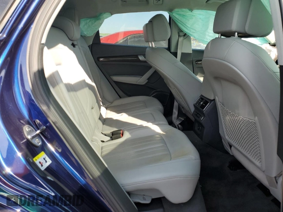 2018 Audi Q5 Premium Plus with VIN WA1BNAFY5J2196689, listed as a Copart auction lot 66144602 with 52,815 mi miles. Bid and sale history available at carsss.com. Image 6.