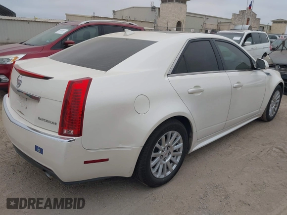2010 Cadillac CTS Luxury with VIN 1G6DE5EG6A0134375, listed as a IAAI auction lot 41531589 with 132,183 mi miles. Bid and sale history available at carsss.com. Image 4.
