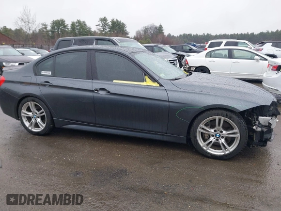 2013 BMW 3 Series 335i xDrive with VIN WBA3B9C54DF586608, listed as a IAAI auction lot 41933738 with 133,423 mi miles. Bid and sale history available at carsss.com. Image 14.