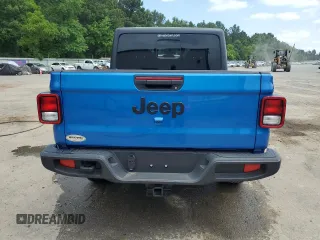 2023 Jeep Gladiator Sport S with VIN 1C6HJTAG3PL593284, listed as a Copart auction lot 57292935 with Not provided miles and Salvage title. Bid and sale history available at DreamBid. Image 6.