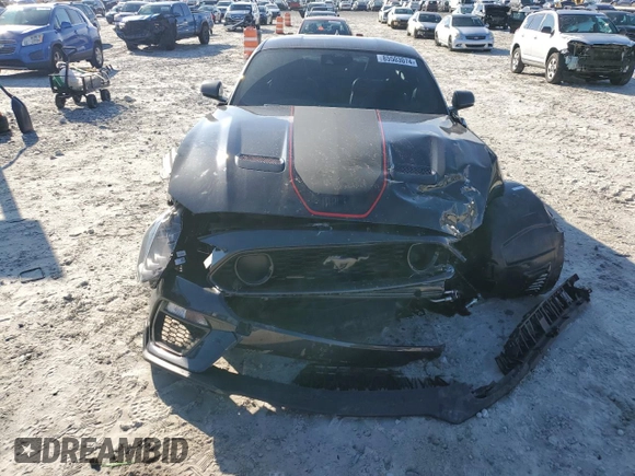 2023 Ford Mustang Mach 1 with VIN 1FA6P8R07P5501641, listed as a Copart auction lot 85503074 with 15,331 mi miles and Salvage title. Bid and sale history available at DreamBid. Image 5.