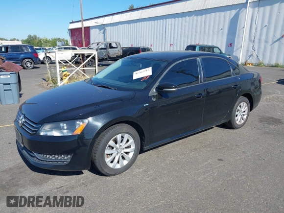 2014 Volkswagen Passat S with VIN 1VWAT7A33EC028875, listed as a IAAI auction lot 42762915 with 137,747 mi miles and . Bid and sale history available at DreamBid. Image 2.