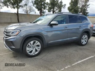 2023 Volkswagen Atlas SE with VIN 1V2JR2CA6PC545279, listed as a Copart auction lot 49107785 with 38,349 mi miles and Salvage title. Bid and sale history available at DreamBid. Image 1.