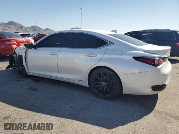 2020 Lexus ES 300h with VIN 58AD21B10LU007586, listed as a Copart auction lot 60130325 with 68,851 mi miles and Salvage title. Bid and sale history available at DreamBid. Image 2.