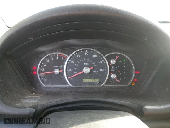 2005 Mitsubishi Endeavor LS with VIN 4A4MM21S95E074134, listed as a Copart auction lot 43181615 with 219,921 mi miles and Salvage Title. Bid and sale history available at carsss.com. Image 9.