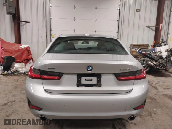 2019 BMW 3 Series 330i xDrive with VIN WBA5R7C53KAJ86493, listed as a IAAI auction lot 41559974 with 55,391 mi miles. Bid and sale history available at carsss.com. Image 17.