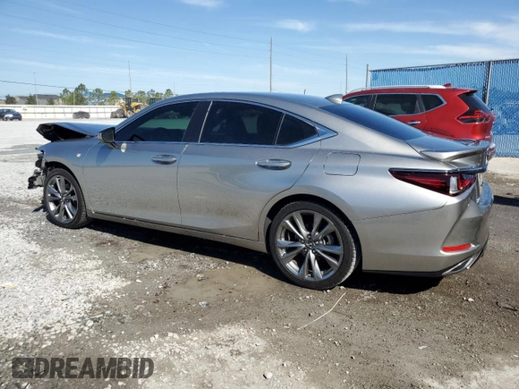 2020 Lexus ES 350 F Sport z VIN 58AGZ1B15LU077898, wystawiony jako Copart lot #49186285 z przebiegiem 38 895 mil mil oraz Szkoda całkowita • Salvage title. Historia ofert i sprzedaży dostępna na DreamBid. Obrazek 2.