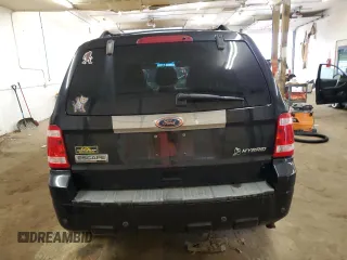 2010 Ford Escape Hybrid with VIN 1FMCU4K30AKC25228, listed as a Copart auction lot 60322835 with 207,629 mi miles and Salvage title. Bid and sale history available at DreamBid. Image 6.