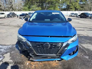 2021 Nissan Sentra SR with VIN 3N1AB8DV7MY303102, listed as a Copart auction lot 48352215 with 44,733 mi miles and Salvage Title. Bid and sale history available at DreamBid. Image 5.