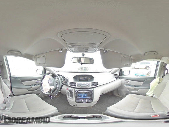 2015 Honda Odyssey EX with VIN 5FNRL5H4XFB116772, listed as a Copart auction lot 51952915 with 192,554 mi miles and Salvage Title. Bid and sale history available at DreamBid. Image 14.