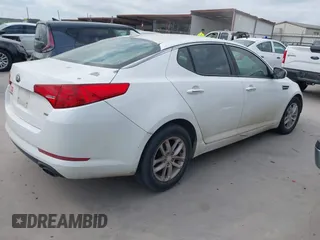 2013 Kia Optima LX with VIN 5XXGM4A74DG142720, listed as a IAAI auction lot 42049367 with 178,554 mi miles. Bid and sale history available at carsss.com. Image 4.