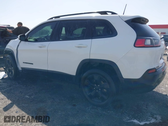 2021 Jeep Cherokee Altitude with VIN 1C4PJLLB1MD180422, listed as a IAAI auction lot 41830952 with 73,839 mi miles. Bid and sale history available at carsss.com. Image 3.