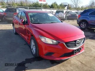 2015 Mazda Mazda6 i Sport with VIN JM1GJ1U57F1193936, listed as a IAAI auction lot 41816593 with 147,751 mi miles. Bid and sale history available at carsss.com. Image 1.