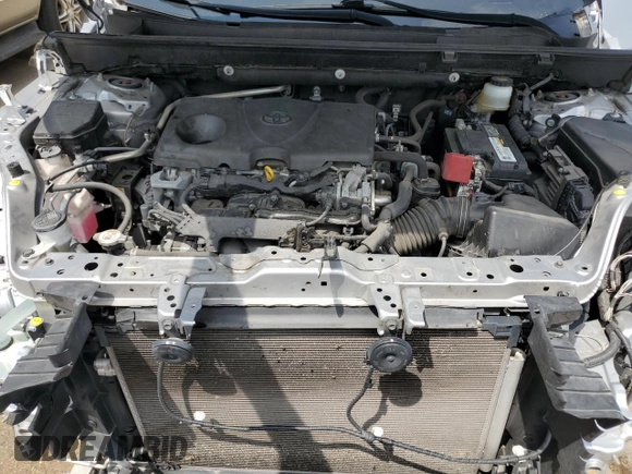 2019 Toyota RAV4 LE with VIN JTMH1RFV0KJ006644, listed as a Copart auction lot 59546835 with 101,050 mi miles and Salvage title. Bid and sale history available at DreamBid. Image 12.