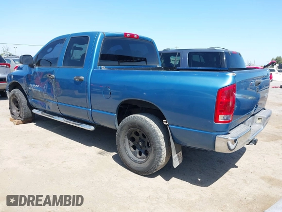 2005 Dodge 1500 ST with VIN 1D7HU18N05J608086, listed as a IAAI auction lot 42067740 with 188,680 mi miles. Bid and sale history available at carsss.com. Image 3.