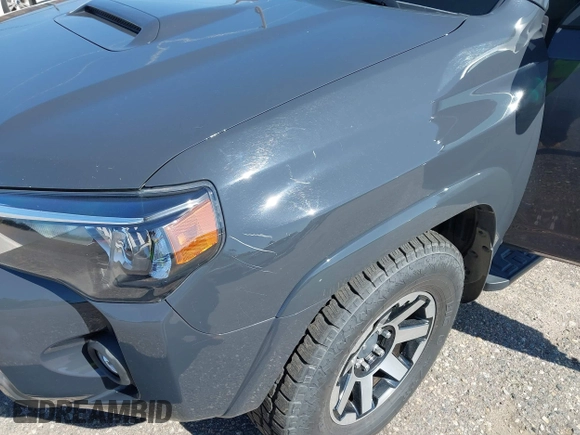 2024 Toyota 4Runner TRD Off Road with VIN JTERU5JR9R6228218, listed as a IAAI auction lot 42593528 with 37,698 mi miles and . Bid and sale history available at DreamBid. Image 12.