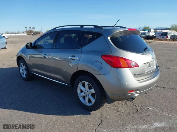 2010 Nissan Murano S with VIN JN8AZ1MU7AW010637, listed as a IAAI auction lot 41847060 with 134,386 mi miles. Bid and sale history available at carsss.com. Image 3.