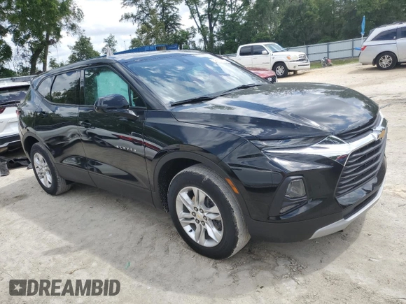 2022 Chevrolet Blazer LT z VIN 3GNKBCR41NS127535, wystawiony jako Copart lot #52414755 z przebiegiem 16 771 mil mil oraz Nie do naprawy • Non repairable. Historia ofert i sprzedaży dostępna na DreamBid. Obrazek 4.