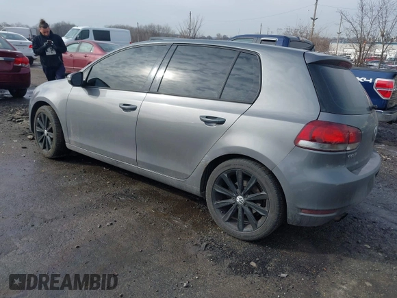 2012 Volkswagen Golf TDI with VIN WVWDM7AJ1CW205186, listed as a IAAI auction lot 41468253 with 150,991 mi miles and . Bid and sale history available at DreamBid. Image 3.
