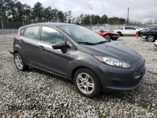 2017 Ford Fiesta SE with VIN 3FADP4EJ5HM167667, listed as a Copart auction lot 48505885 with 37,263 mi miles and Salvage Title. Bid and sale history available at carsss.com. Image 4.