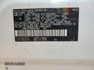 2008 Toyota RAV4 Limited z VIN JTMBK31V085041208, wystawiony jako Copart lot #54761375 z przebiegiem 209 840 mil mil oraz Szkoda całkowita • Salvage title. Historia ofert i sprzedaży dostępna na DreamBid. Obrazek 13.