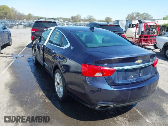 2018 Chevrolet Impala Premier with VIN 2G1125S35J9150415, listed as a IAAI auction lot 41873102 with 106,280 mi miles and . Bid and sale history available at DreamBid. Image 3.