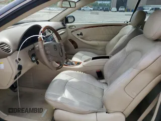 2006 Mercedes-Benz CLK-Class 3.5L with VIN WDBTK56G26T069271, listed as a Copart auction lot 52191604 with 117,124 mi miles and Salvage Title. Bid and sale history available at carsss.com. Image 7.