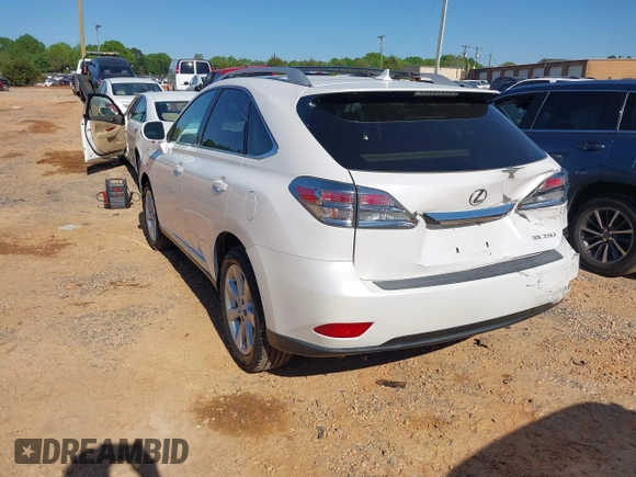 2012 Lexus RX 350 z VIN 2T2BK1BA3CC124090, wystawiony jako IAAI lot #41983351 z przebiegiem 117 449 mil mil oraz . Historia ofert i sprzedaży dostępna na DreamBid. Obrazek 3.