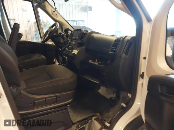 2022 Ram ProMaster Cargo with VIN 3C6LRVDG8NE123381, listed as a IAAI auction lot 41719262 with 123,655 mi miles and . Bid and sale history available at DreamBid. Image 5.