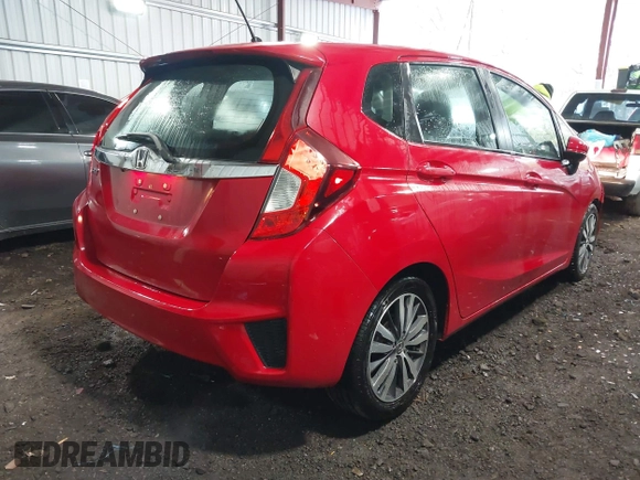 2015 Honda Fit EX-L with VIN 3HGGK5H83FM706452, listed as a IAAI auction lot 41841093 with Not Provided miles. Bid and sale history available at carsss.com. Image 4.